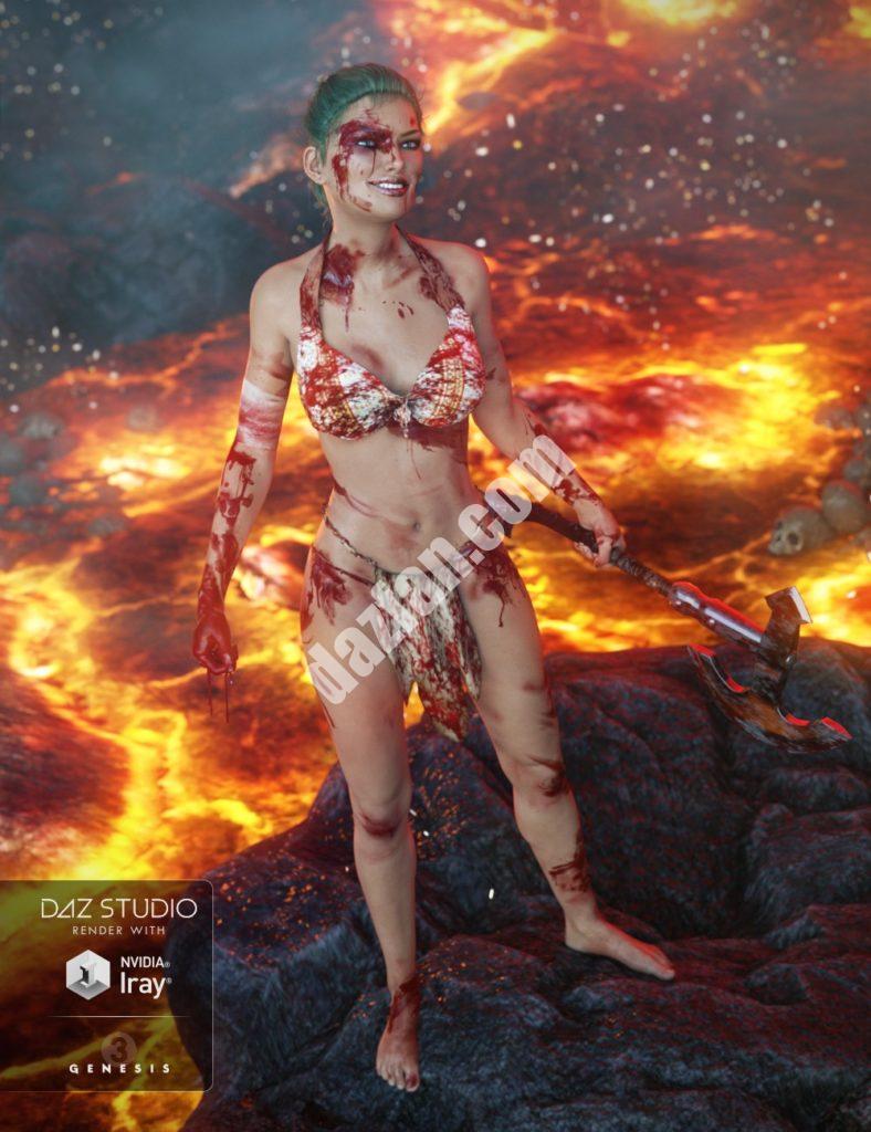 [daz服装] 创世纪3女性的额外血层-DAZ爱好者