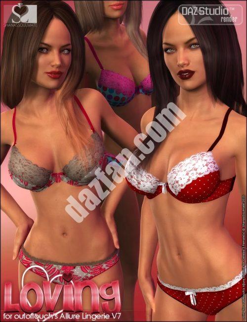 [daz服装] 魅力内衣质感-DAZ爱好者