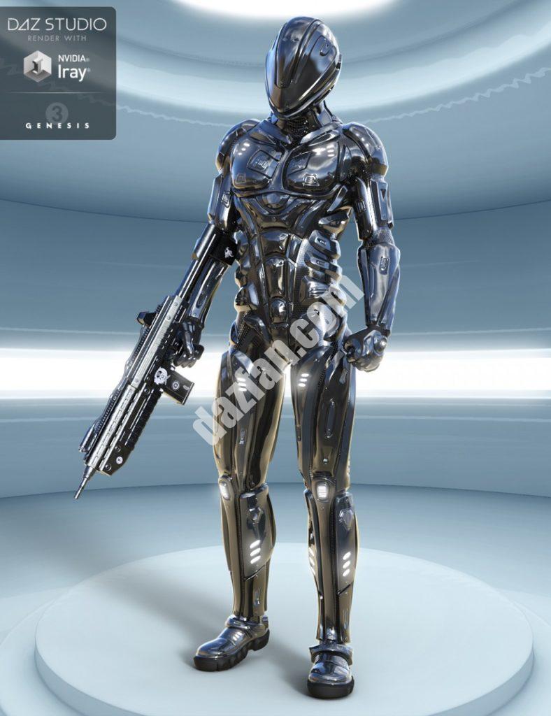 [daz服装] Astraios Ranger for Genesis 3-DAZ爱好者