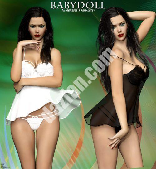 [daz服装] 创世纪3中的女娃娃-DAZ爱好者