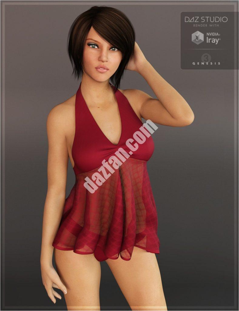 [daz服装] 创世纪3女性娃娃装-DAZ爱好者