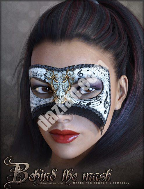 [daz服装] 面具背后创世纪3女性-DAZ爱好者