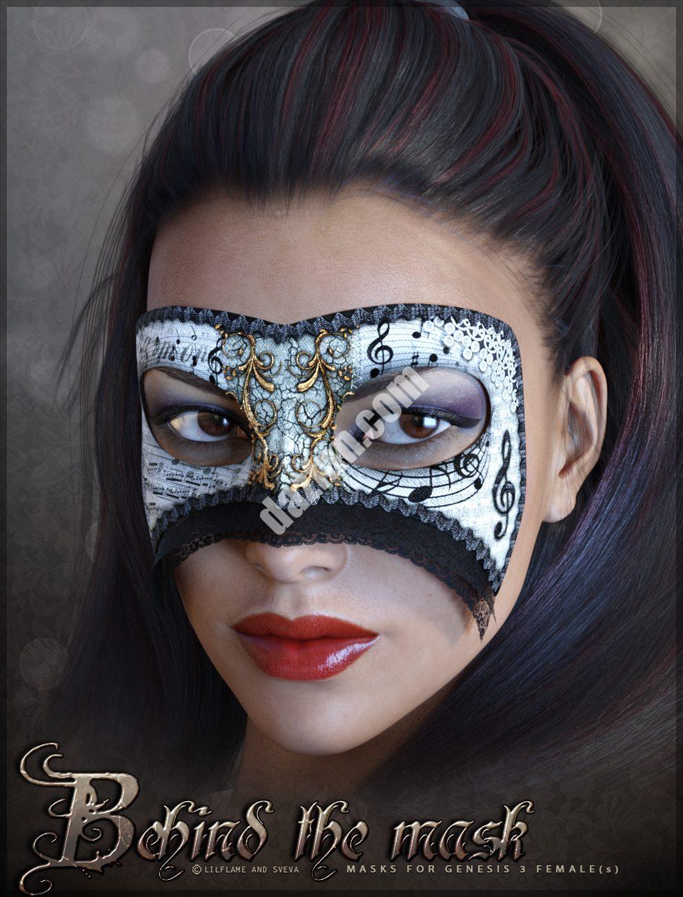 [daz服装] 面具背后创世纪3女性-DAZ爱好者