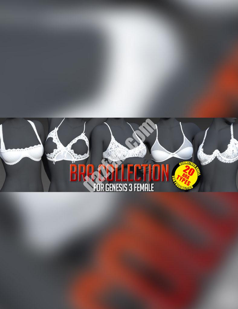 [daz服装] G3女性胸罩系列-DAZ爱好者