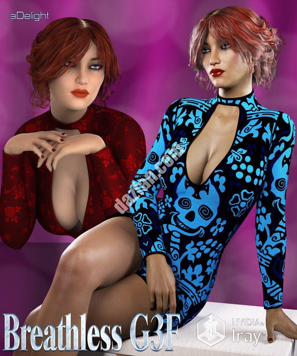 [daz服装] 气喘吁吁G3F-DAZ爱好者