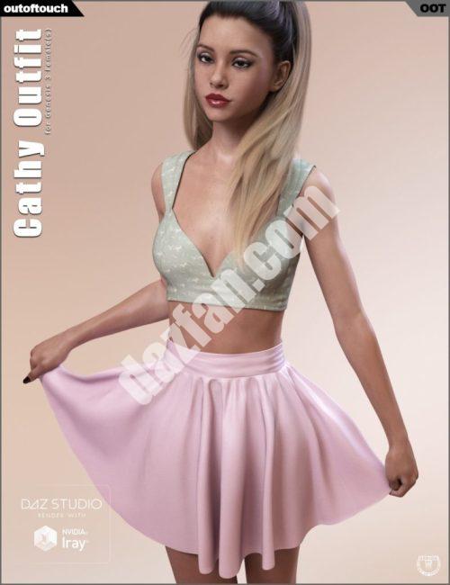 [daz服装] 《创世纪3》女套装-DAZ爱好者