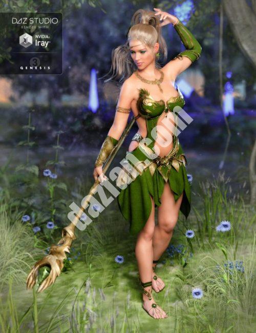 [daz服装] 创世纪3女性的Circe服装-DAZ爱好者