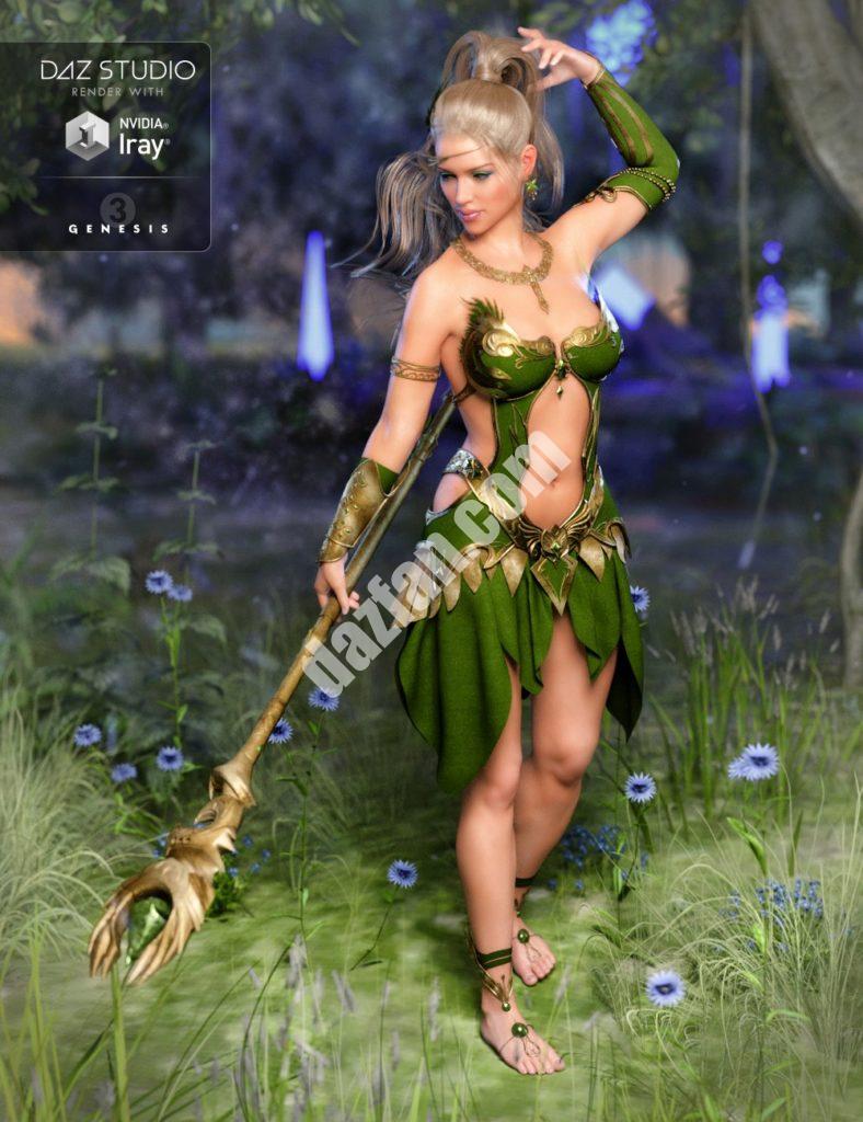 [daz服装] 创世纪3女性的Circe服装-DAZ爱好者