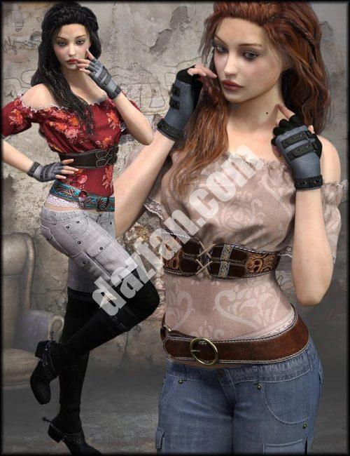 [daz服装] 俱乐部公主纹理-DAZ爱好者