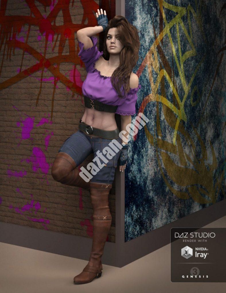 [daz服装] 创世纪3女子俱乐部公主-DAZ爱好者