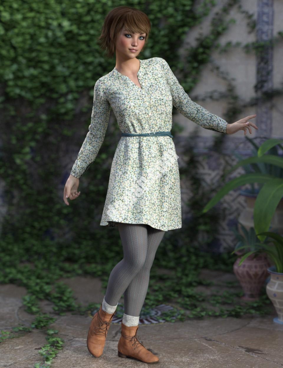 [daz服装] 创世纪3女性清凉春装-DAZ爱好者