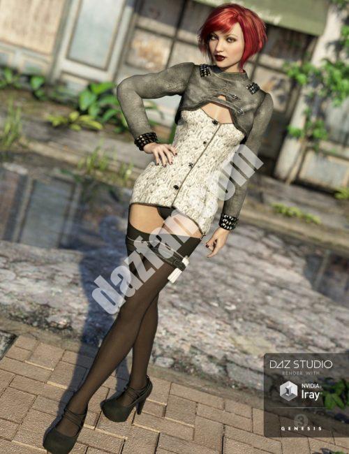 [daz服装] 创世纪3女性的致命阴谋服装-DAZ爱好者