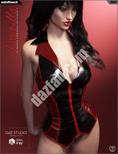 [daz服装] 《创世纪3》女性紧身胸衣-DAZ爱好者