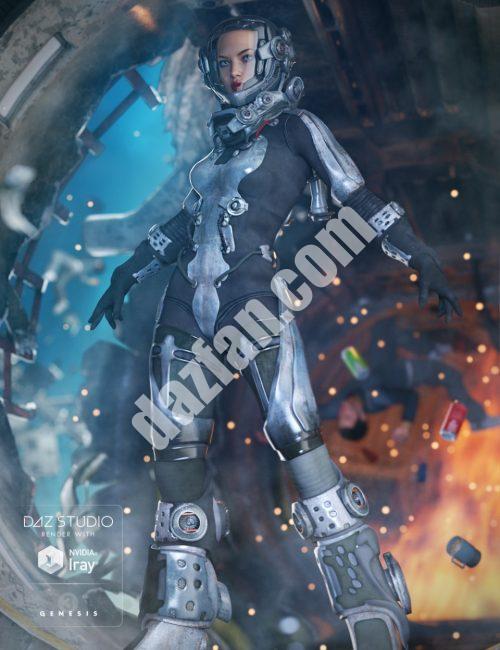 [daz服装] EXO创世纪3女服-DAZ爱好者