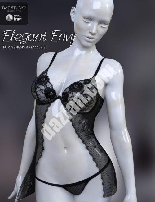 [daz服装] 《创世纪3》中女性的优雅嫉妒-DAZ爱好者