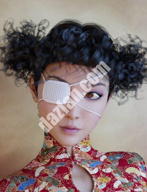 [daz服装] 创世纪3中的眼罩——女性和男性-DAZ爱好者