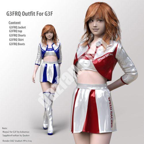 [daz服装] G3FRQ G3F装备-DAZ爱好者