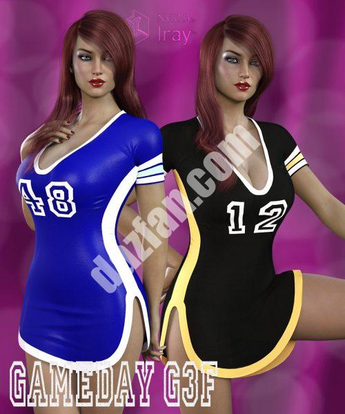 [daz服装] 游戏日G3f-DAZ爱好者