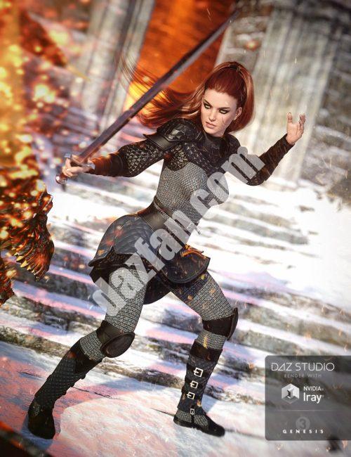 [daz服装] 创世纪3中温柔的圣骑士-DAZ爱好者