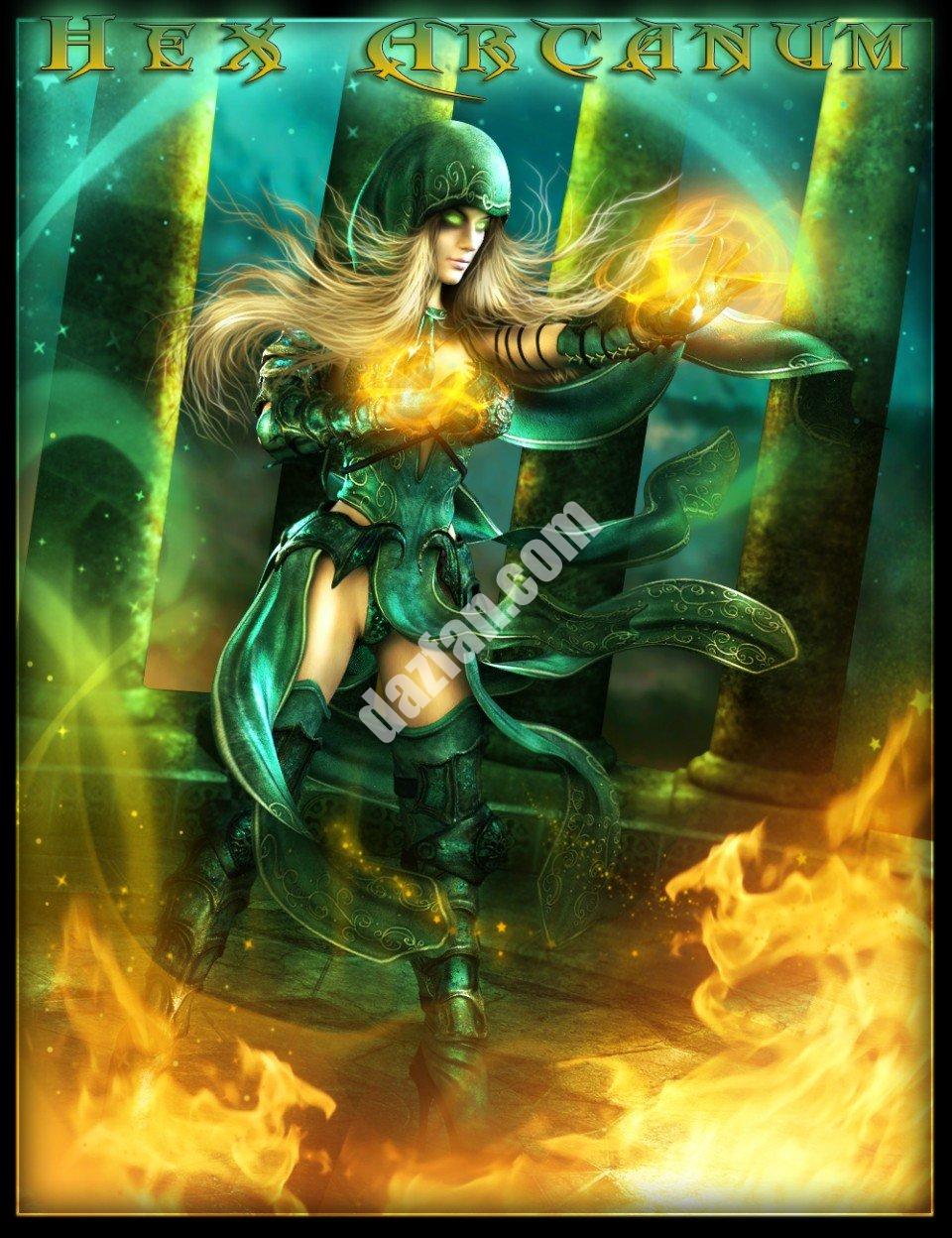 [daz服装] 创世纪3女性的海克斯奥秘-DAZ爱好者