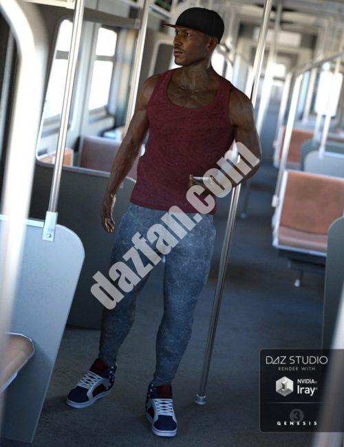 [daz服装] 《创世纪3》嘻哈服装-DAZ爱好者