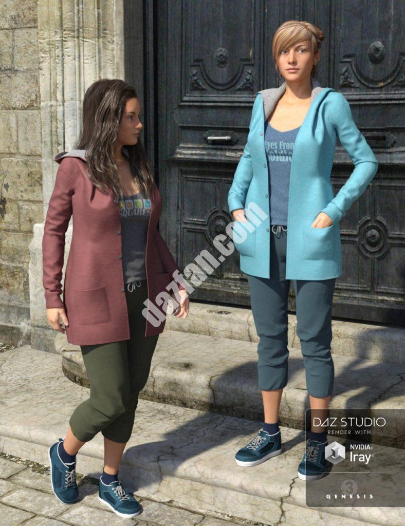 [daz服装] 创世纪3女性服装-DAZ爱好者