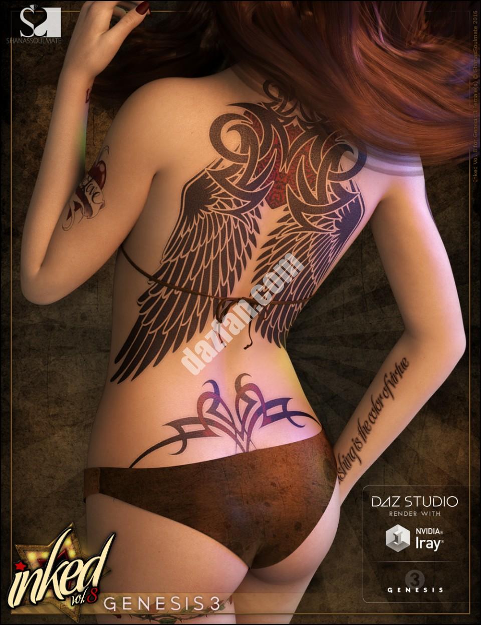 [daz服装] 《创世纪》第8卷(女性)-DAZ爱好者