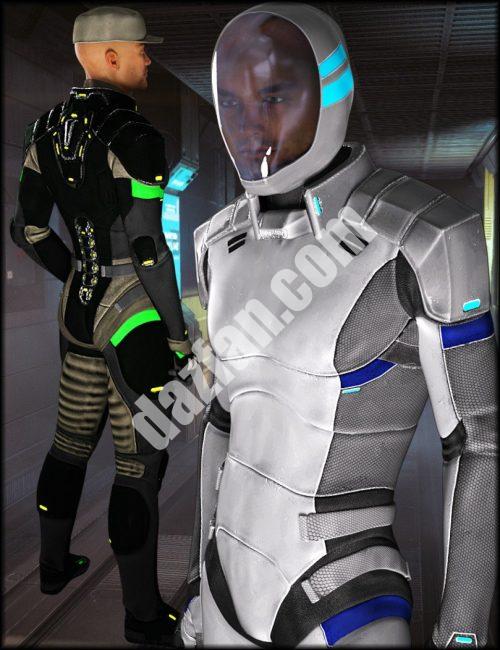 [daz服装] 星际军官纹理-DAZ爱好者