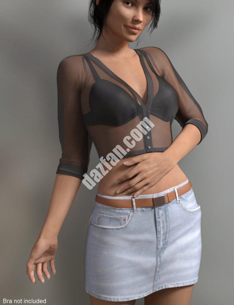 [daz服装] JeanZ创世纪3女裙装-DAZ爱好者