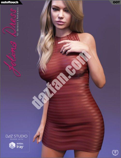 [daz服装] 乔丽娜创世纪3女裙-DAZ爱好者