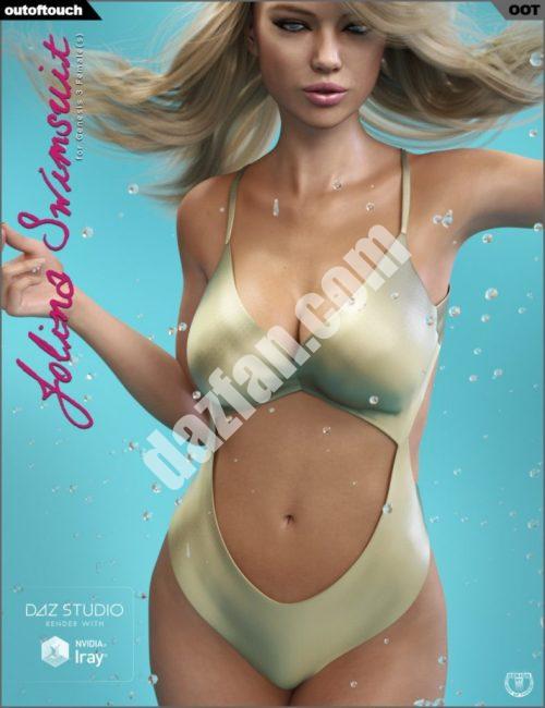 [daz服装] 创世纪3女式Jolina泳衣-DAZ爱好者