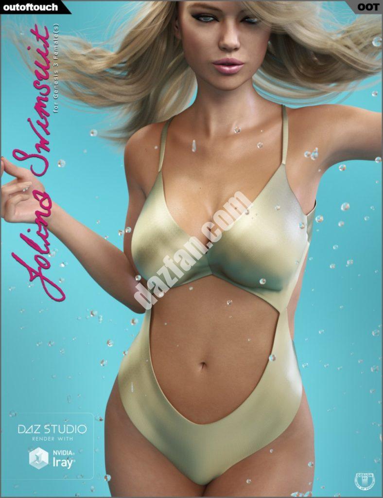[daz服装] 创世纪3女式Jolina泳衣-DAZ爱好者