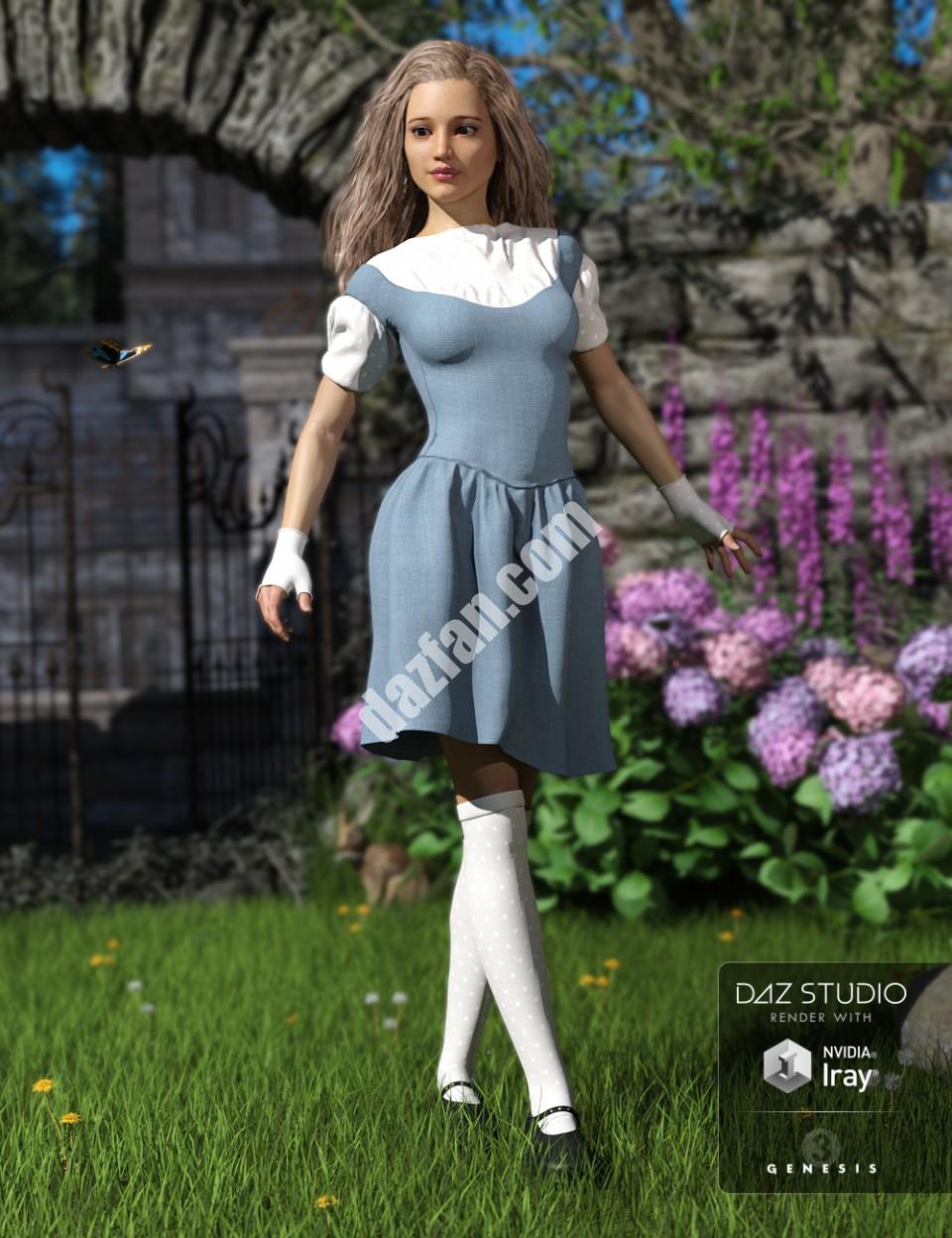 [daz服装] 创世纪3女性玩家的清醒梦-DAZ爱好者