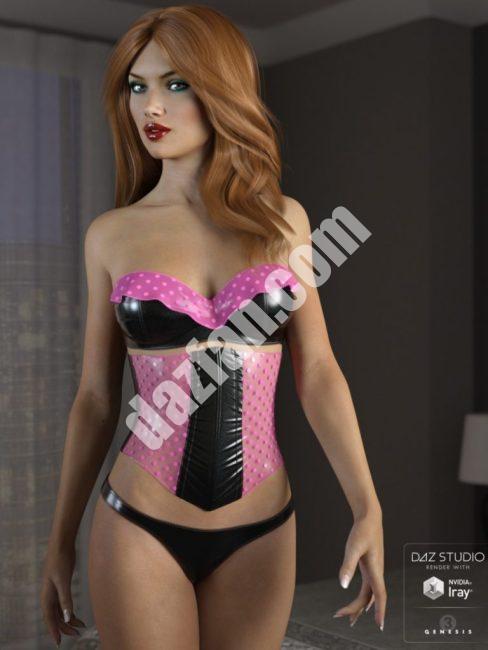[daz服装] 性感内衣创世纪3女性(s)-DAZ爱好者