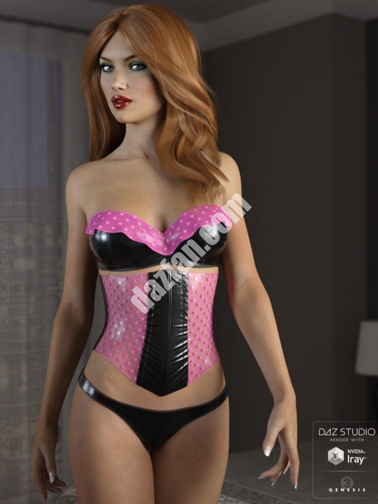 [daz服装] 性感内衣创世纪3女性(s)-DAZ爱好者