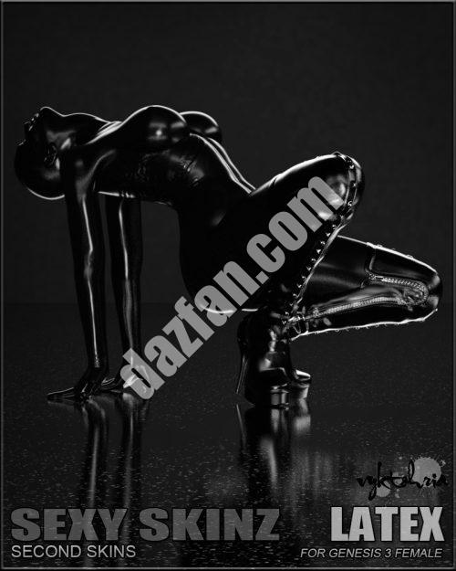 [daz服装] 性感皮肤-乳胶-DAZ爱好者