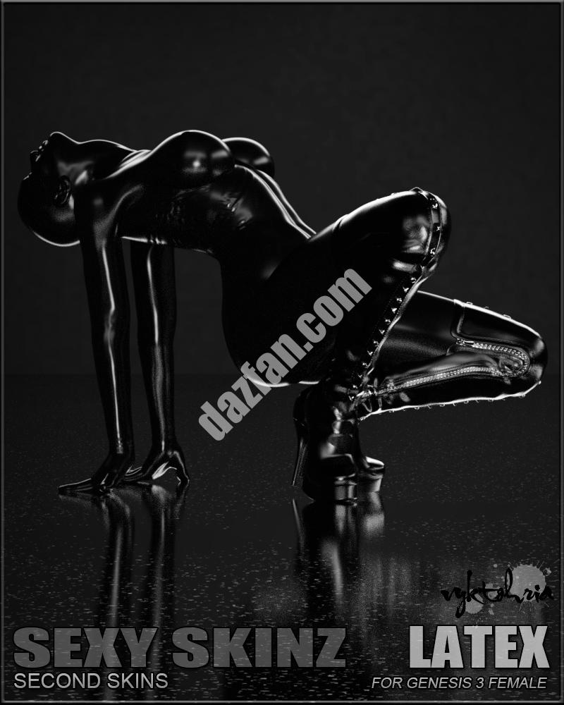[daz服装] 性感皮肤-乳胶-DAZ爱好者