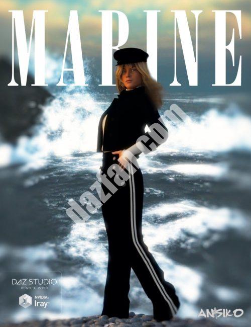 [daz服装] 创世纪3女性的海上装备-DAZ爱好者