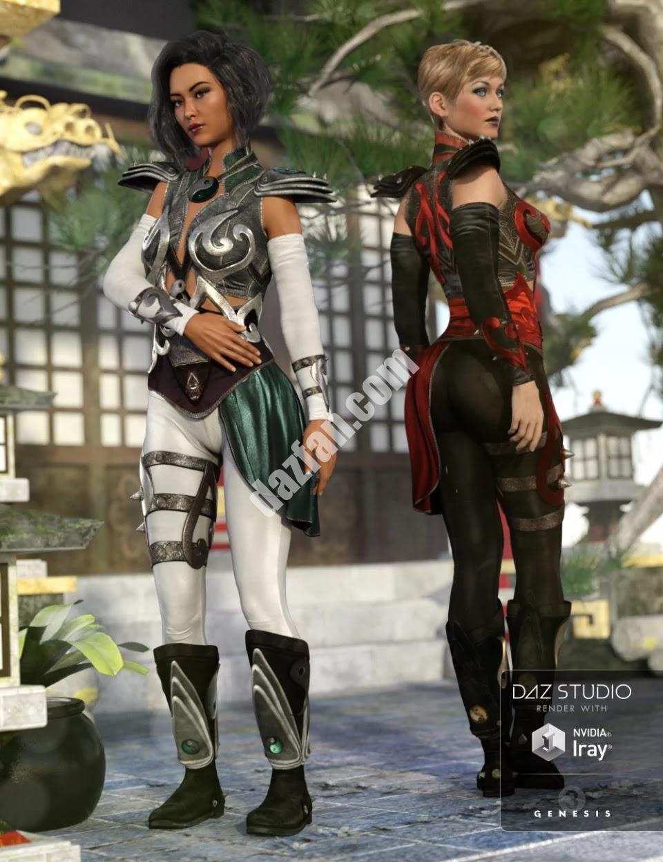 [daz服装] 水星守护者的装备纹理-DAZ爱好者
