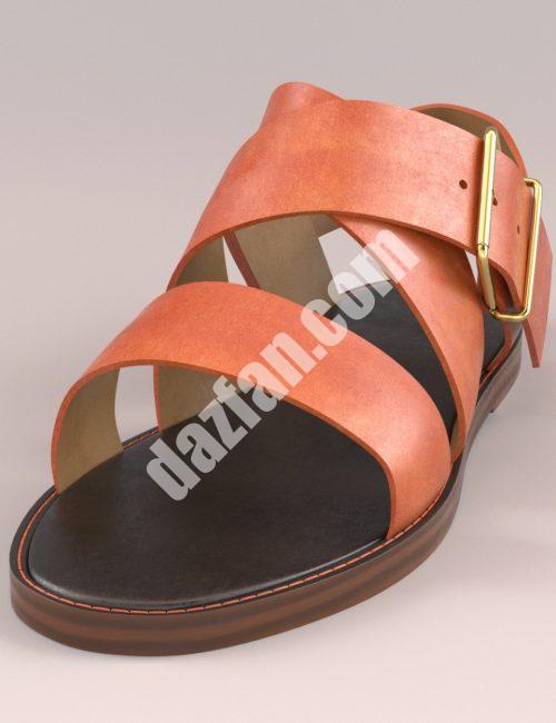 [daz服装] Mia Sandals(创世纪3女)-DAZ爱好者