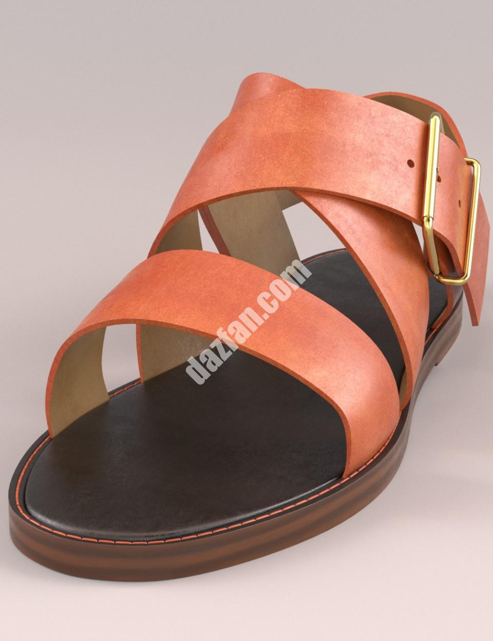 [daz服装] Mia Sandals(创世纪3女)-DAZ爱好者