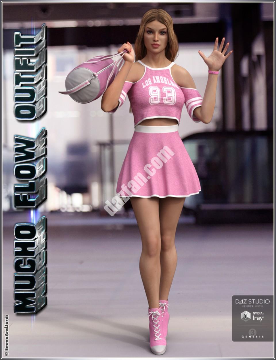 [daz服装] 创世纪3女性套装及配饰-DAZ爱好者