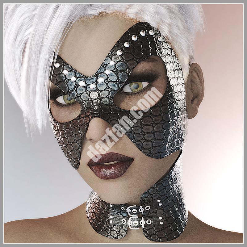 [daz服装] 模糊面具G3F-DAZ爱好者