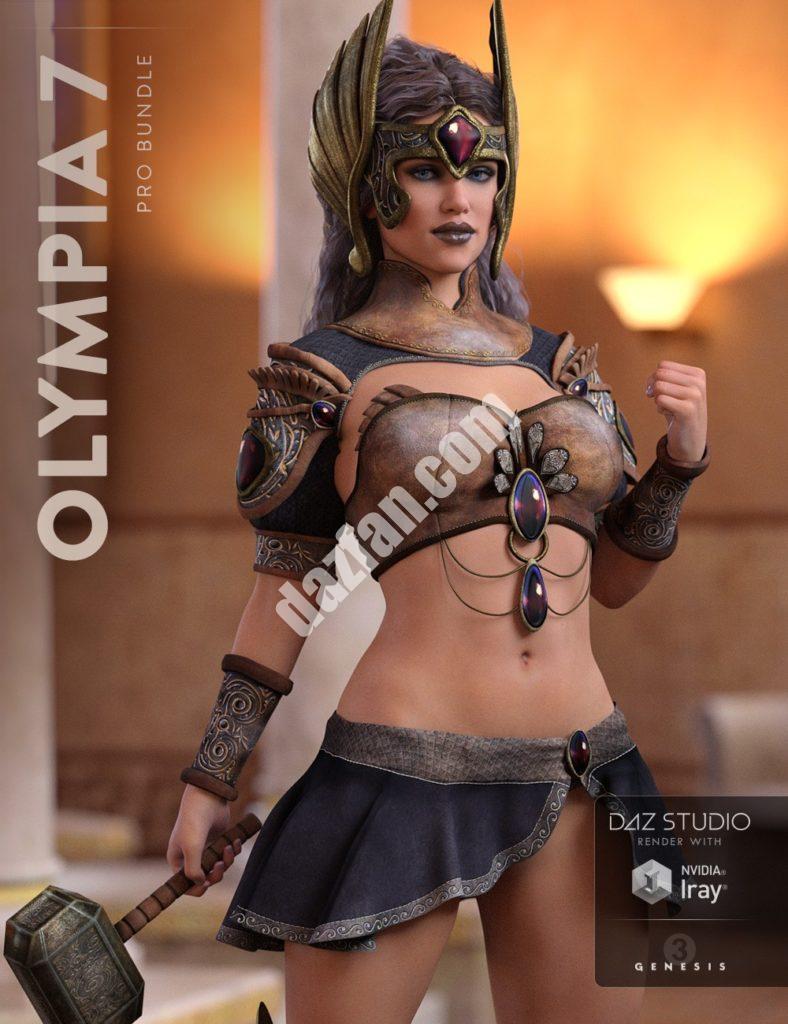 [daz合集] 奥林匹亚7专业包-DAZ爱好者