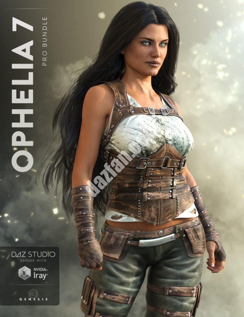 [daz合集] 奥菲莉亚7专业包-DAZ爱好者