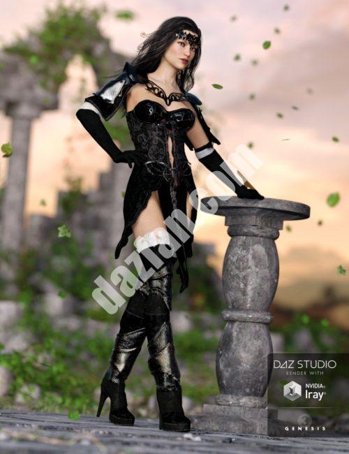 [daz服装] 创世纪3的时间神谕女-DAZ爱好者