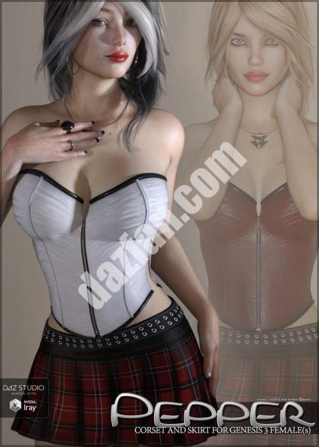 [daz服装] 《创世纪3》中的辣椒-DAZ爱好者
