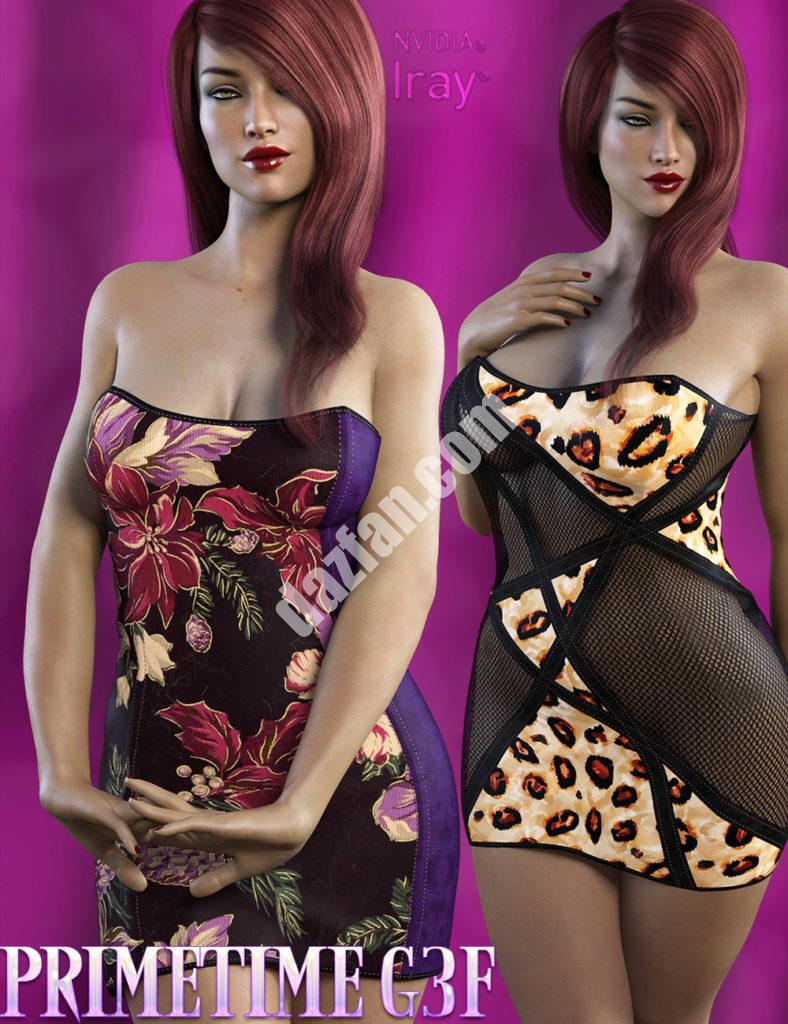 [daz服装] 黄金时段G3F-DAZ爱好者