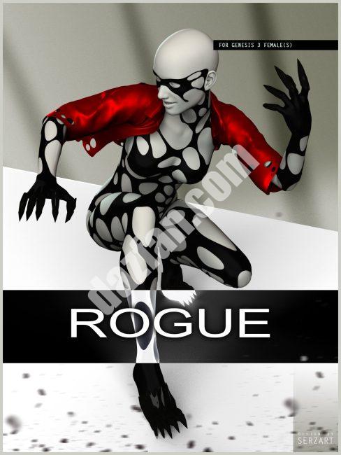 [daz服装] 《创世纪3》女性版的Rogue-DAZ爱好者