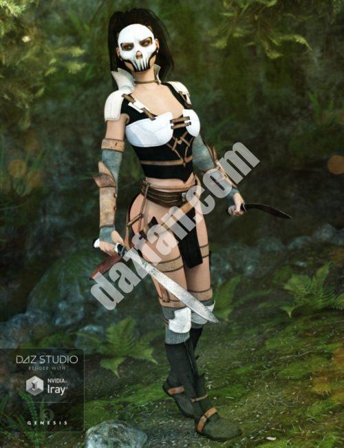 [daz服装] 创世纪3女套装-DAZ爱好者